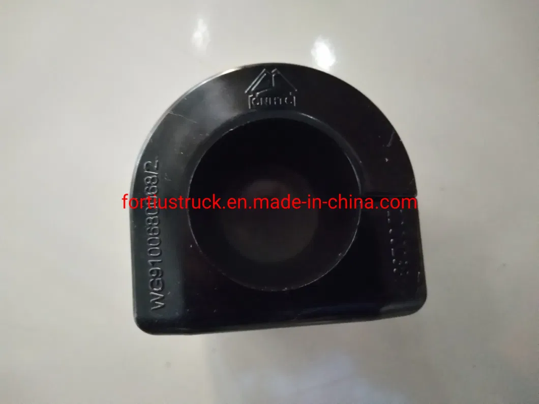 Heavy Truck Chassis Parts Sinotruk HOWO Truck Spare Auto Parts Front Rubber Bearing Wg9100680068